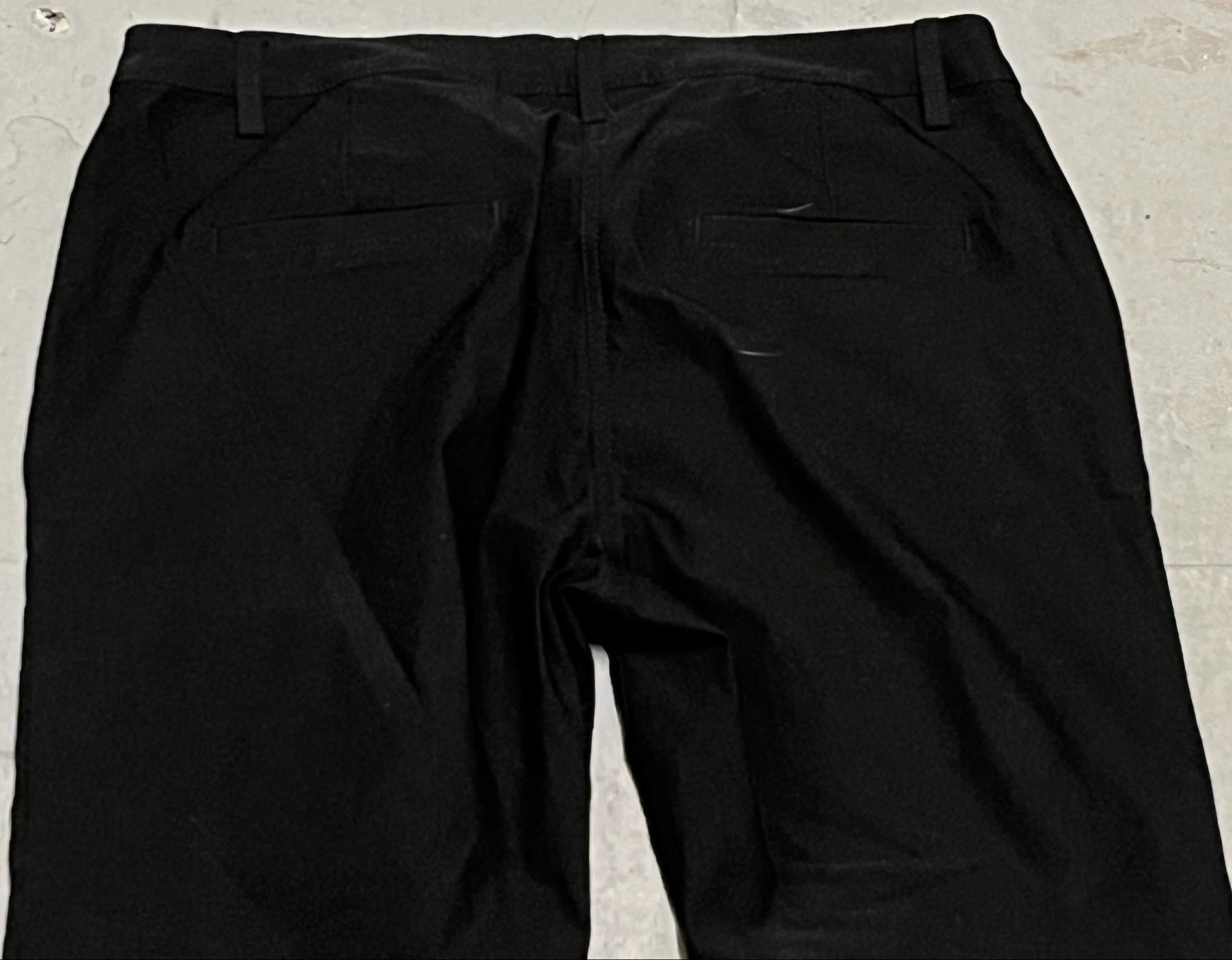 Zwarte lycra broeken met ritsen – photo 12